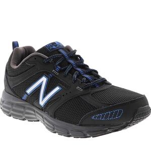 New Balance Men's Athletic Shoes in Black and Blue